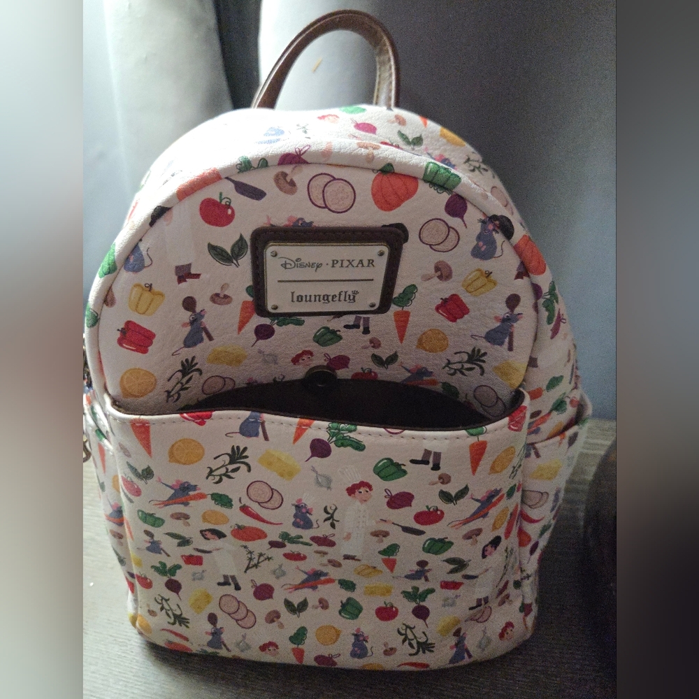 Loungefly Disney Pixar Ratatouille Patterned Backpack